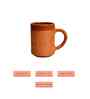 Traditional Terracotta Coffee mugs