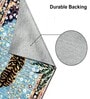 Traditional Tiger Printed Polyester 3 X 5 Feet Machine Made Carpet