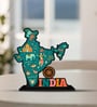 India Map Wooden Quote Sign