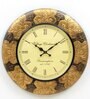 Rajasthani Tradition Wood Wall Clock