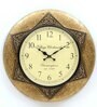Jodhpuri Style Wood Wall Clock