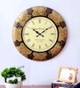 Rajasthani Tradition Wood Wall Clock