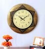 Jodhpuri Style Wood Wall Clock