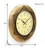 Jodhpuri Style Wood Wall Clock