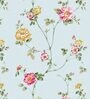 Trail Of Vintage Roses Decorative (48X30In) Self-Adhesive Wallpaper