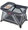 Trance Portable Baby Crib in Grey & Black