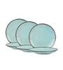 Tranquil 7 Inch Mint Green Ceramic (Set of 6) Quarter Plate