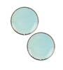 Tranquil 7 Inch Mint Green Ceramic (Set of 6) Quarter Plate