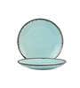 Tranquil 7 Inch Mint Green Ceramic (Set of 2) Quarter Plate
