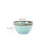 Tranquiler 250ml Green Ceramic (Set of 6) Dinner Bowl