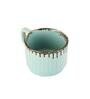 Tranquil 100ml Mint Green & Brown Ceramic (Set of 6) Tea Cup