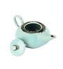 Tranquil Mint Green & Brown Ceramic (Set of 7) Teaware Set