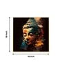 Tranquil Buddha Glass Finish Square Wall Art