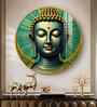 Tranquil Buddha Acrylic Round Wall Art