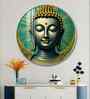 Tranquil Buddha Acrylic Round Wall Art