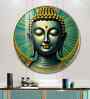Tranquil Buddha Acrylic Round Wall Art