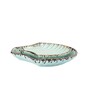 Tranquil Mint Ceramic Sea Shell Serving Platters (Set of 2)