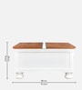 Tranquil Trunk With Box Storage in White Finish