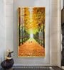 Tranquil Trails Glass Finish Vertical Wall Art