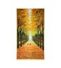 Tranquil Trails Glass Finish Vertical Wall Art