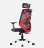 Transform Breathable Mesh Ergonomic Chair in Black And Red Colour