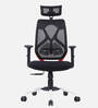 Transform Breathable Mesh Ergonomic Chair in Black And Red Colour
