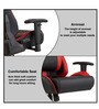 Transformer Leatherette Gaming Chair in Red Colour