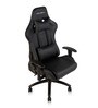 Transformer Leatherette Gaming Chair in Black Colour