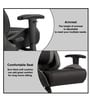 Transformer Leatherette Gaming Chair in Grey Colour