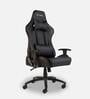 Transformer Leatherette Gaming Chair in Black Colour