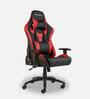 Transformer Leatherette Gaming Chair in Red Colour