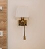 Transitional Bedside Wall Sconce with Flexible LED Reading Light