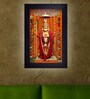 Hanuman Temple Led Textured Paper Framed Art Print