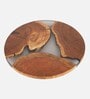Translucent Grey Wood Handcrafted Cheese Board
