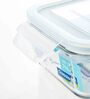 Transparent 2700 ml Square Glass Handy Airtight Break Resistant Food Storage Container