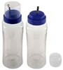 Transparent 600 ML Purple Plastic ( Set of 2) Oil Dispensers