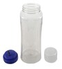 Transparent 600 ML Purple Plastic ( Set of 2) Oil Dispensers