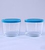 700 Ml Glass Jar Set of 2