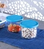 700 Ml Glass Jar Set of 2