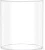 Transparent Borosilicate Glass Cover for Akhand Jyot Diya, 8 cm