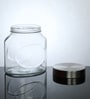1 Ltr Glass Jar Set of 2