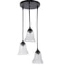 Naples Transparent Glass Cluster Hanging Light