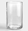 Transparent Glass Cylinder Vases 8 Inch Tall X 4 Inch Round vase
