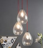 Holly Transparent Glass Cluster Hanging Light