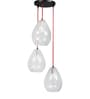 Holly Transparent Glass Cluster Hanging Light
