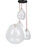 Holly Transparent Glass Cluster Hanging Light
