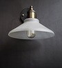 Glass Wall Light (Brass)