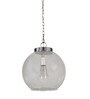 Transparent Glass Single Hanging Lights