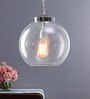 Transparent Glass Single Hanging Lights