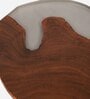 Transparent Grey Wood Handcrafted Cheeseboard